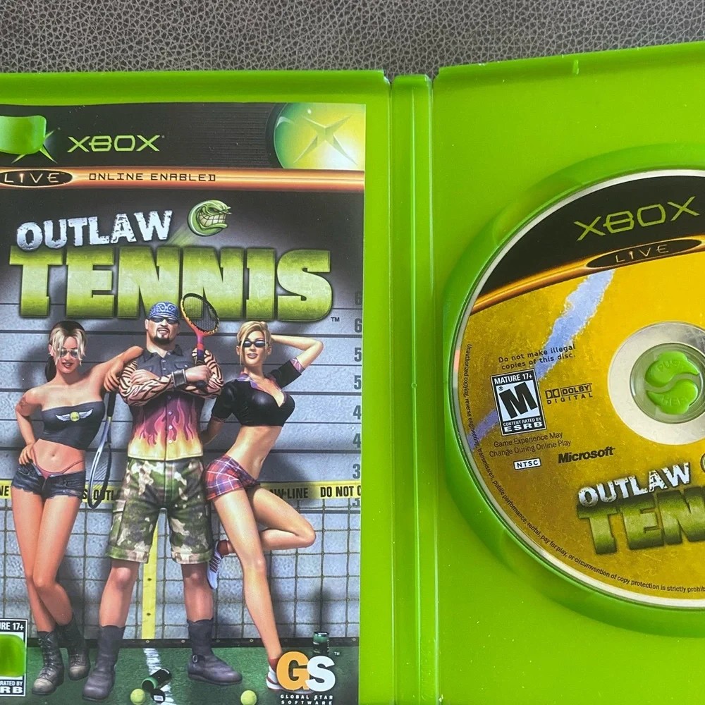 Outlaw Tennis (Microsoft Xbox, 2005)